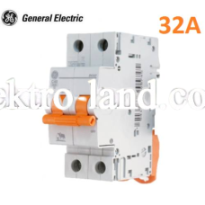 Автоматический выключатель DG 62 C32 6kA 2P General Electric
