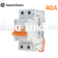 Автоматический выключатель DG 62 C40 6kA 2P General Electric