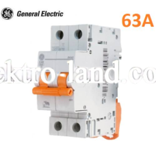 Автоматический выключатель DG 62 C63 6kA 2P General Electric