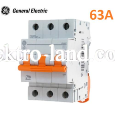 Автоматический выключатель DG 63 C63 6kA 3P General Electric