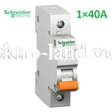 Автоматический выключатель ВА63 Домовой 1П 40A C Schneider Electric