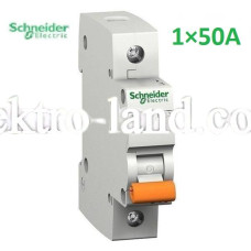 Автоматический выключатель ВА63 Домовой 1П 50A C Schneider Electric