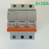 Автоматический выключатель ВА63 Домовой 3П 10A C Schneider Electric