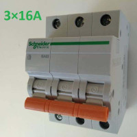 Автоматический выключатель ВА63 Домовой 3П 16A C Schneider Electric