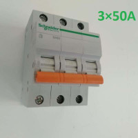 Автоматический выключатель ВА63 Домовой 3П 50A C Schneider Electric