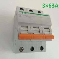 Автоматический выключатель ВА63 Домовой 3П 63A C Schneider Electric