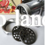 Мясорубка бытовая, механическая, дюралюминиевая (для измельчения мяса, орехов и овощей) Полтавская МА-С ГОСТ 4025-83