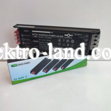 Блок питания в алюминиевом корпусе с перфорацией DC24 200W Biom Professional  BPX-24-200 8A черный