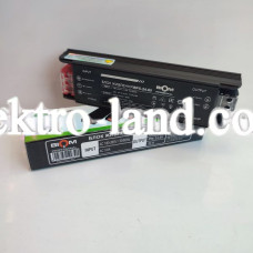 Блок питания в алюминиевом корпусе с перфорацией 24V 60W Biom Professional  BPX-24-60 2.5A черный
