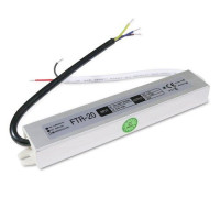 Блок питания узкий 1,67A  (20W) герметичный на 12 вольт FTR-20 Biom  