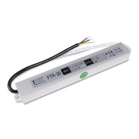 Блок питания узкий 2,5A  (30W) герметичный на 12 вольт FTR-30 Biom  