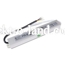 Блок питания узкий 2,5A  (30W) герметичный на 12 вольт FTR-30 Biom  