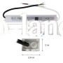 Блок питания узкий 2,5A  (30W) герметичный на 12 вольт FTR-30 Biom  