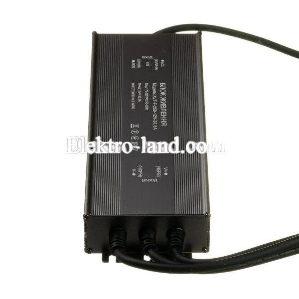 Блок питания AVT-F 12V NEW – 20.83А – 250W герметичный IP67