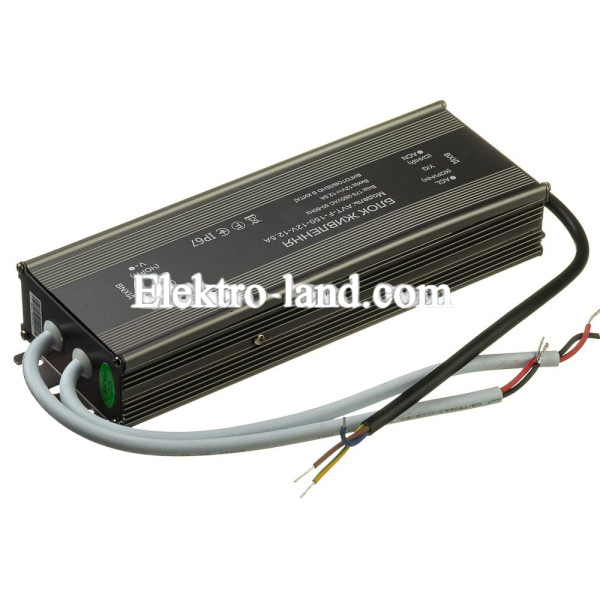 Блок питания AVT-F 12V NEW – 12.5А – 150W герметичный IP67