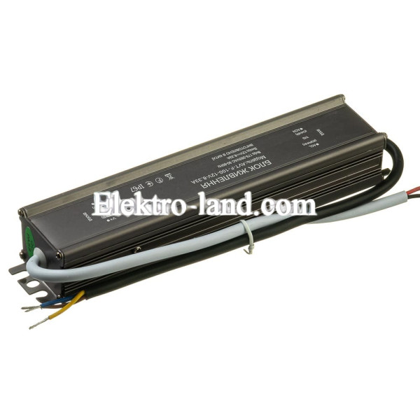 Блок питания AVT-F 12V NEW – 8.33А – 100W герметичный IP67