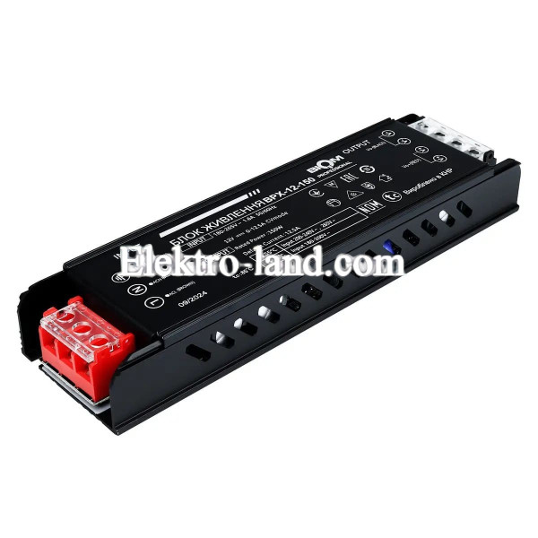 Блок питания BIOM Professional DC12 150W BPX-12-150 12.5А