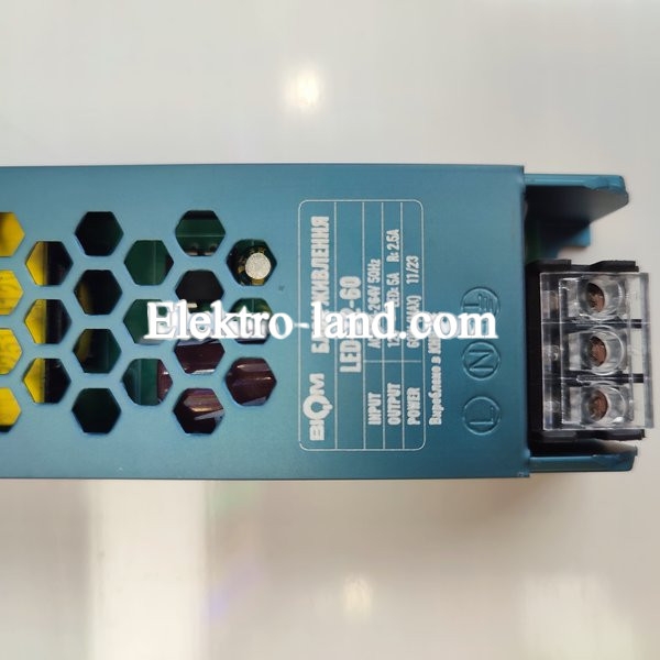 Блок питания  BIOM ultra 12V 60W 5A