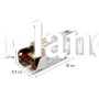 Блок питания 12.5A  (150W)  узкий негерметичный arl-150 на 12 вольт Biom 