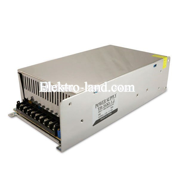 Блок питания 41A  (500W) негерметичный на 12 вольт Biom 