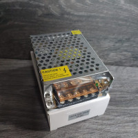 Блок питания металлический перфорированный MN-100 8.33A  (100W) негерметичный на 12 вольт AVT 