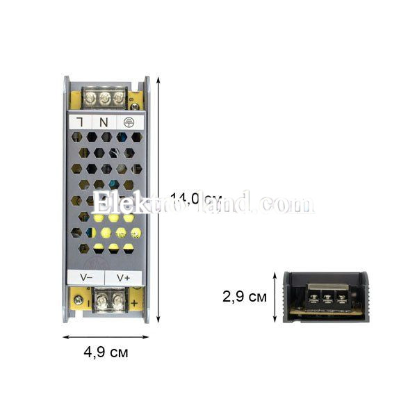 Блок питания 8.3A  (100W) негерметичный на 12 вольт Biom Professional   