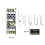 Блок питания 8.3A  (100W) негерметичный на 12 вольт Biom Professional   