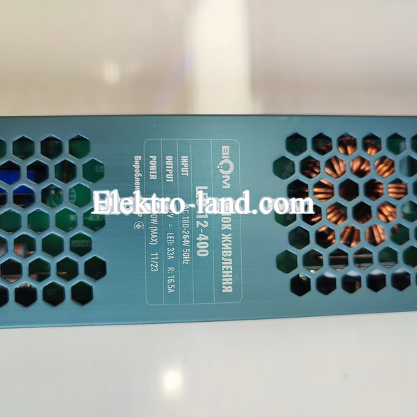 Блок питания  BIOM ultra 12V 400W 33A