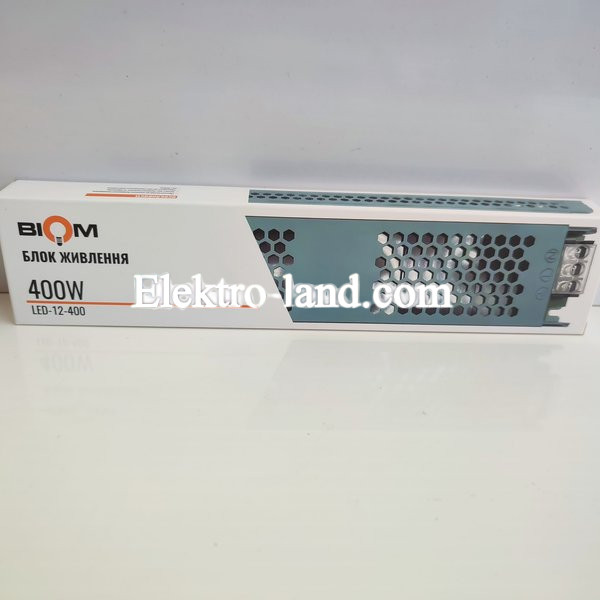 Блок питания  BIOM ultra 12V 400W 33A