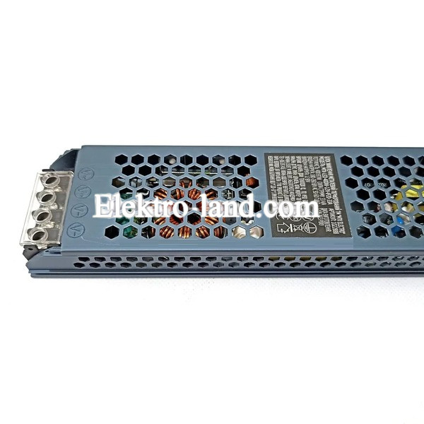 Блок питания 400W 12V MTK Electro MTK-LED-400W-12V-IP20-33A без кулера 238х50х23мм (400Вт 12В 33А) для светодиодной LED ленты