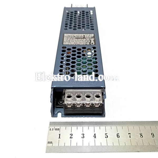 Блок питания 300W 12V MTK Electro MTK-LED-300W-12V-IP20-25A маленький 206х50х23мм (300Вт 12В 25А) для светодиодной LED ленты