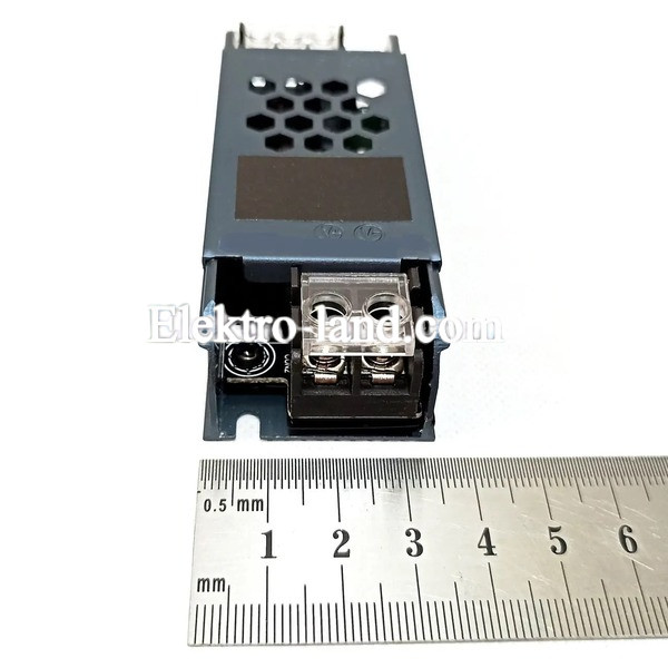 Блок питания 36W 12V MTK Electro MTK-LED-36W-12V-IP20-3A маленький 90х35х22мм (36Вт 12В 3А) для светодиодной LED ленты