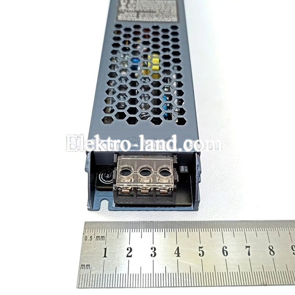 Блок питания 400W 12V MTK Electro MTK-LED-400W-12V-IP20-33A без кулера 238х50х23мм (400Вт 12В 33А) для светодиодной LED ленты