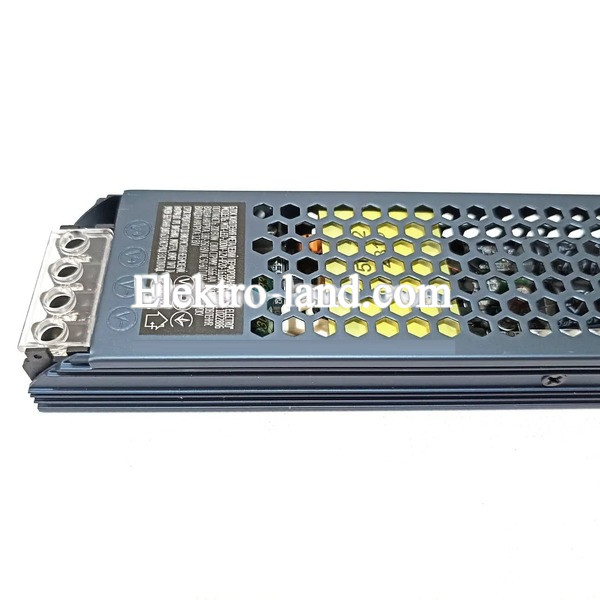 Блок питания 200W 12V MTK Electro MTK-LED-200W-12V-IP20-16.66A маленький 179х50х23мм (200Вт 12В 16.66А) для светодиодной LED ленты