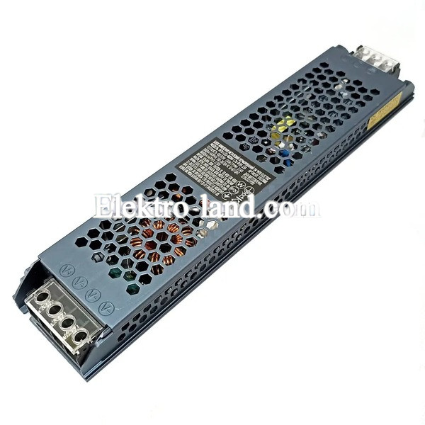 Блок питания 400W 12V MTK Electro MTK-LED-400W-12V-IP20-33A без кулера 238х50х23мм (400Вт 12В 33А) для светодиодной LED ленты