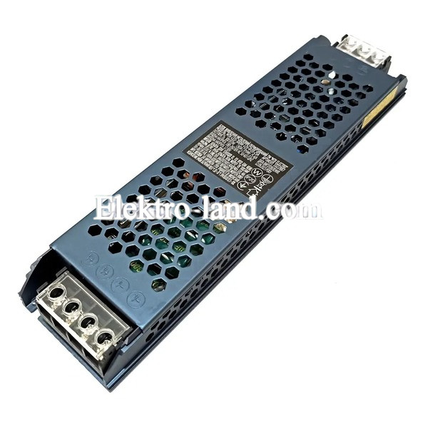 Блок питания 300W 12V MTK Electro MTK-LED-300W-12V-IP20-25A маленький 206х50х23мм (300Вт 12В 25А) для светодиодной LED ленты