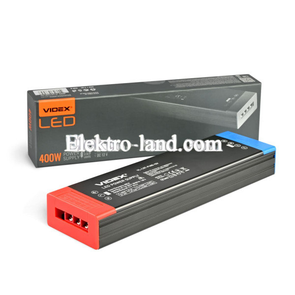 Блок питания для LED ленты VIDEX DC12V 33.3A 400W (VL-LST-P400-12V)