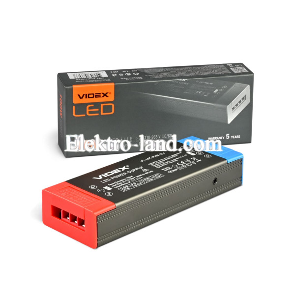 Блок питания для LED ленты VIDEX DC12V 8.25A 100W (VL-LST-P100-12V)