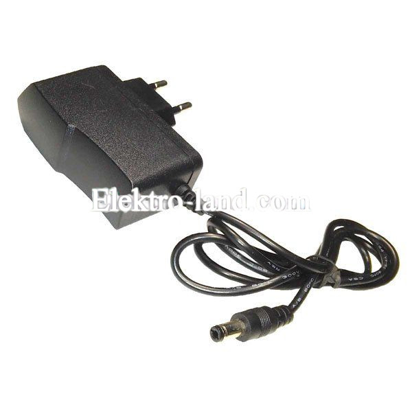 Блок питания 1A  (12W) пластиковый на 12 вольт OEM