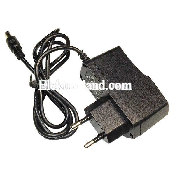 Блок питания 1A  (12W) пластиковый на 12 вольт OEM