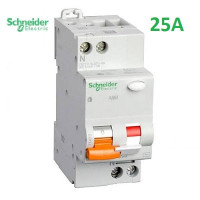 Дифференциальный автоматический выключатель АД63 Домовой 2П 40A 30МА Schneider Electric