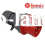 Вилка силовая переносная 380V 4х32A полиамид IP44, Bemis (BC1-3504-2011)