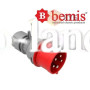 Вилка силовая 380V 5х32A IP44 Bemis BC1-3505-2011