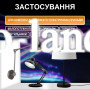 Кабель с выключателем, шнур для бра с выключателем и вилкой, провод с выключателем, белый, 1.5 метра, 220V