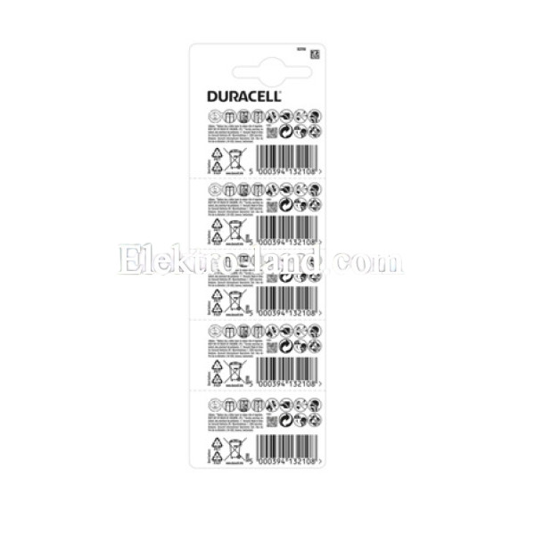 Батарейки Duracell CR 2016/DL 2016 BL5 Упаковка 5шт