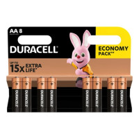 Батарейка DURASELL щелочная LR06 KPD 08х10 Optimum AA (пальчиковые) 8 шт.
