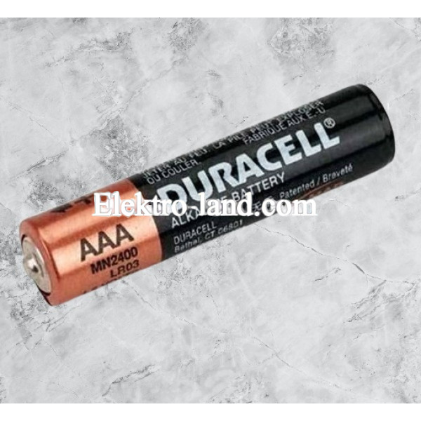 Батарейка Duracell LR3 AAA микропалец 1.5V