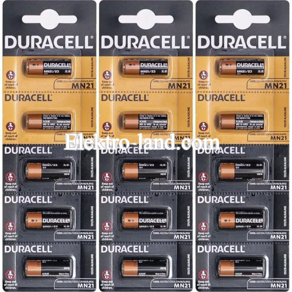 Батарейка DURACELL А23 MN21