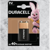 Батарейка DURACELL 6F22 (1640) 9V крона