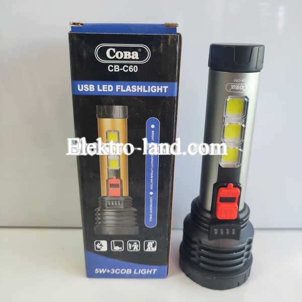 Фонарь аккумуляторный Coba CB-C60